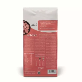 SCHESIR Sterilized with Ham Droog Kattenvoer 10kg