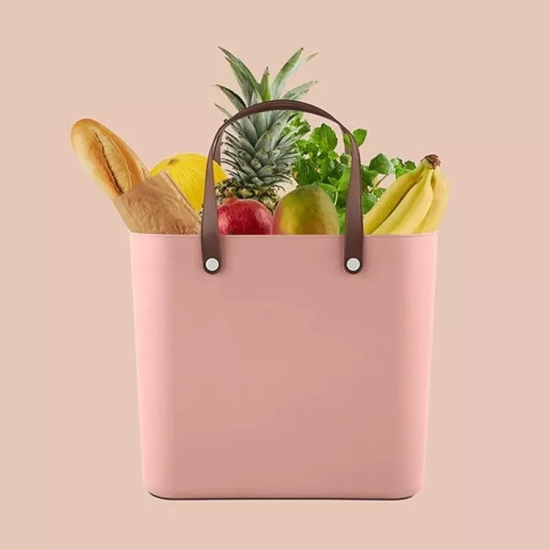 Rotho Multibag Albula Style 25L opbergbox, Meadow Rose