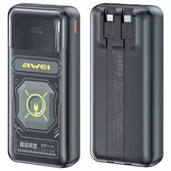 AWEI PowerBank P99K 20000mAh 22,5W zwart