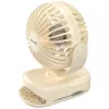 AWEI F45 mini tafelventilator met clip, 1200mAh, wit