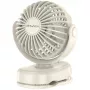AWEI F45 mini tafelventilator met clip, 1200mAh, wit