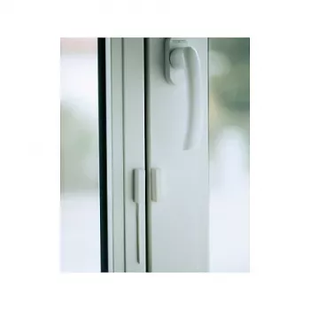 ABUS FU7350W openingsmelder, 2-draads, wit