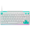 Logitech G512 X 75 mechanisch gaming-toetsenbord - wit - US International - bedraad USB