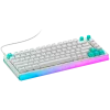 Logitech G512 X 75 mechanisch gaming-toetsenbord - wit - US International - bedraad USB
