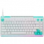 Logitech G512 X 75 mechanisch gaming-toetsenbord - wit - US International - bedraad USB