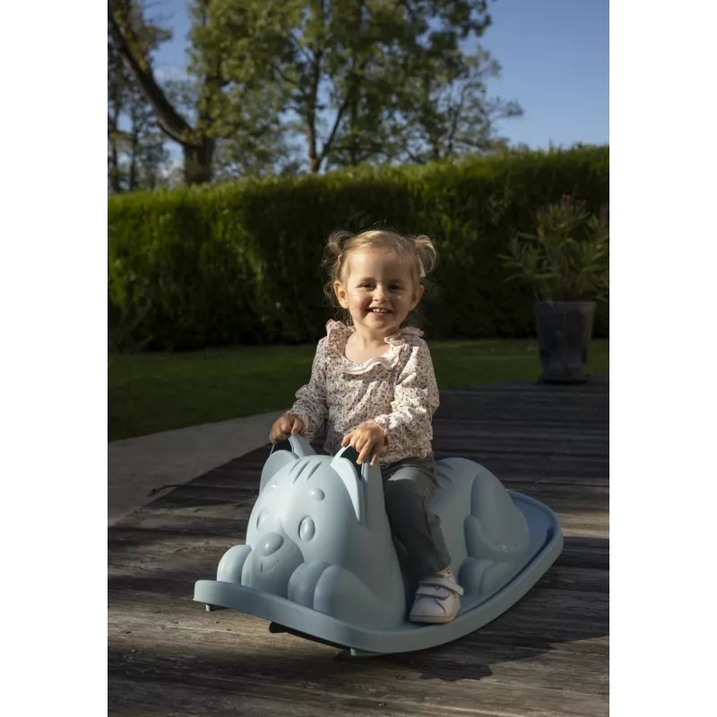 Smoby Rocker Cat Blue kinderschommelstoel