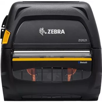 Zebra ZQ521 thermische mobiele printer - 203 dpi, 127 mm/s, USB 2.0, Bluetooth 4.1, NFC, scheurrand, standaardaccu