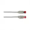 EFB-Elektronik RJ45 patchkabel Cat.7 S/FTP LSZH grijs 2m