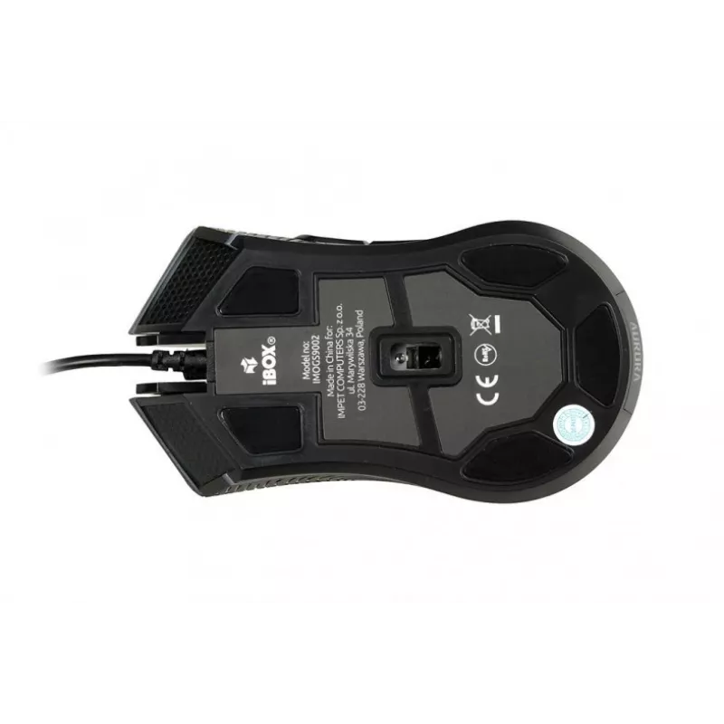 iBox AURORA A-3 gamingmuis USB optisch 6200 DPI zwart