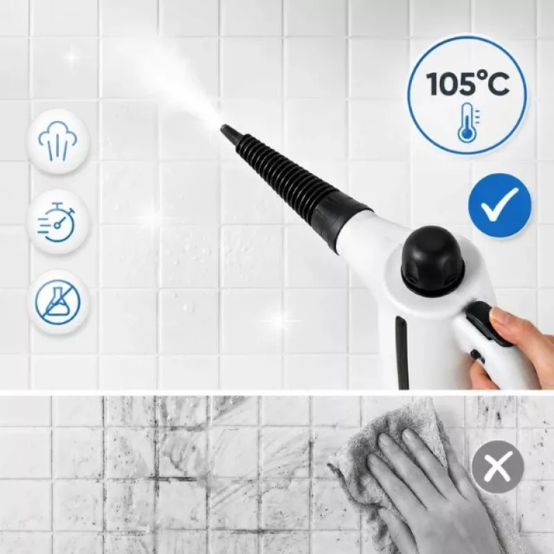 PROFICARE PC-DR 3145 stoomreiniger, 1000 W, 250 ml, 3,5 bar