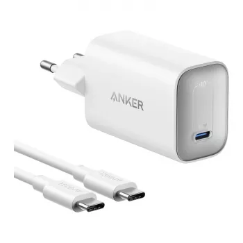 Anker Nano Charger 100W met USB-C-kabel, wit
