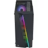 Aerocool Blade V1 midi tower zwart gehard glas