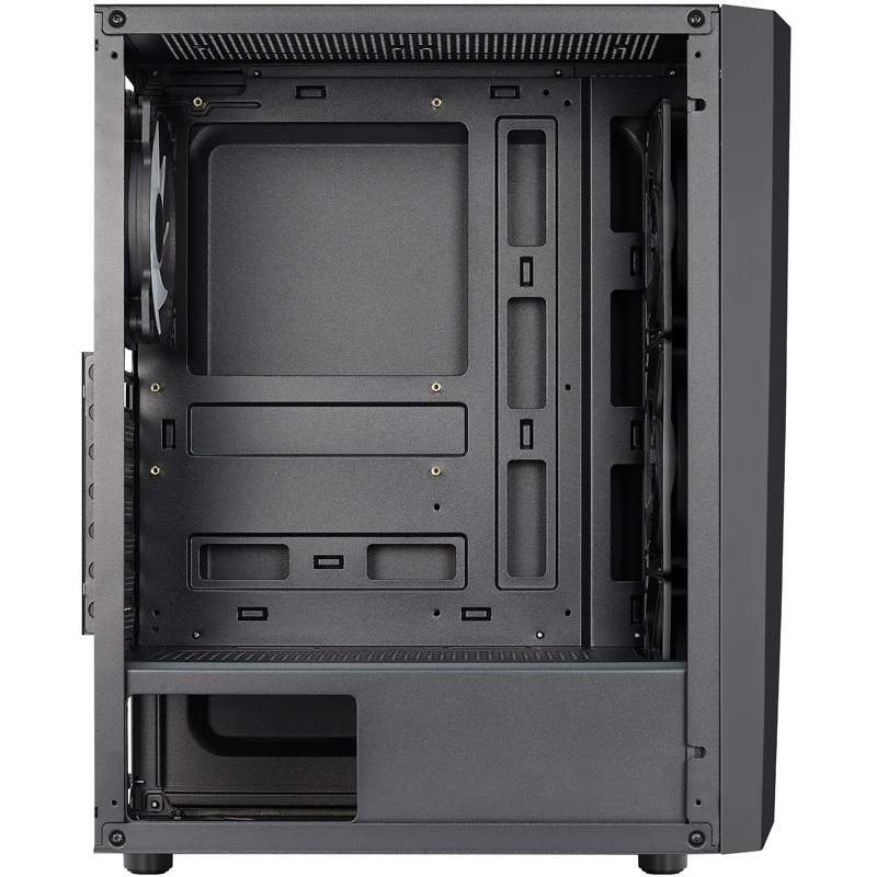 Aerocool Blade V1 midi tower zwart gehard glas