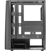 Aerocool Blade V1 midi tower zwart gehard glas