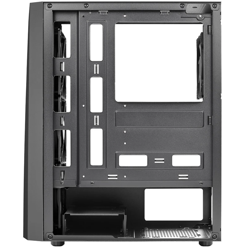 Aerocool Blade V1 midi tower zwart gehard glas