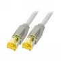 EFB-Elektronik RJ45-patchkabel Cat.6A S/FTP LSZH Dätwyler 7702 TM31 grijs 10m