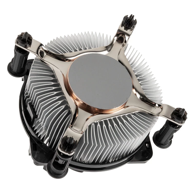 Akasa AK-CC6606BP01 low profile CPU-koeler - socket LGA 1700, 63,2 mm hoog, 92-mm ventilator, zwart