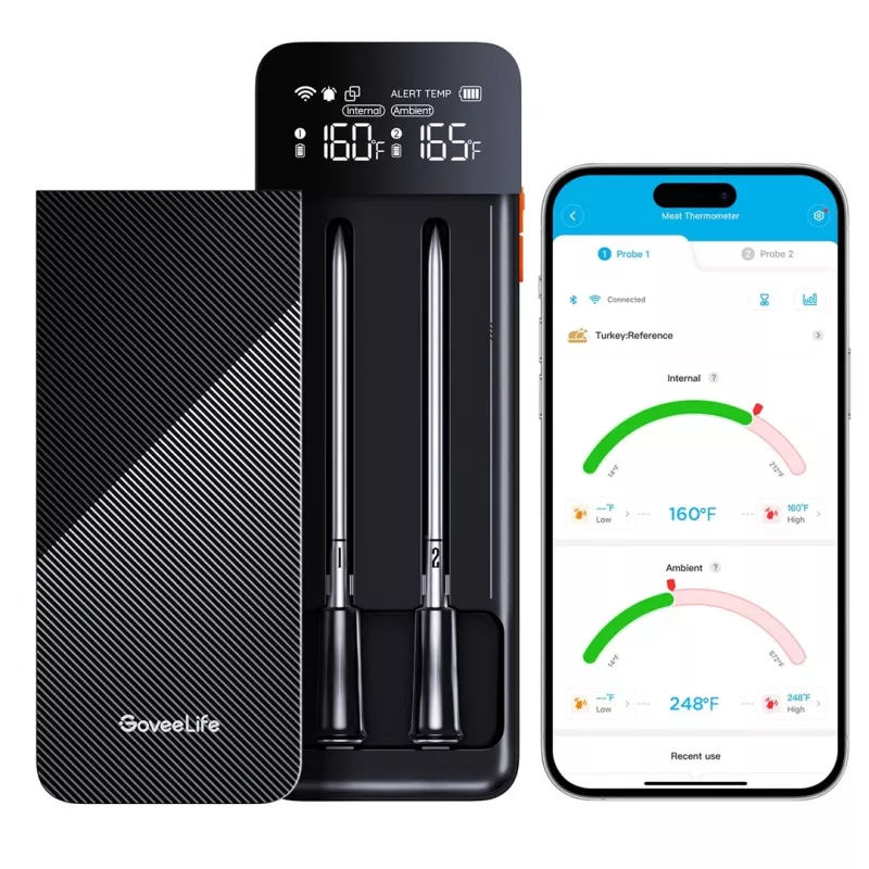 GoveeLife B5192 slimme draadloze vleesthermometer (2 probes)