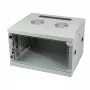 ALLNET 19 inch wandbehuizing 6U 1-delig lichtgrijs SMQ-serie