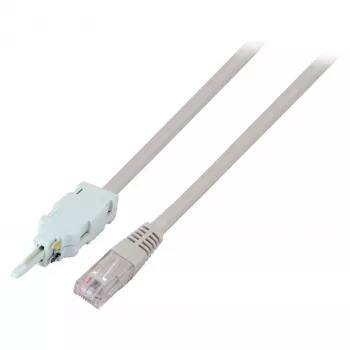 EFB Elektronik RJ45-LSA patchkabel 2m, 2-polig, a/b-4/5 bezetting, grijs