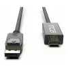 INCA DisplayPort naar HDMI-kabel 1,8 m 10,2 Gbit/s zwart