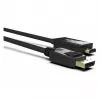 INCA DisplayPort naar HDMI-kabel 1,8 m 10,2 Gbit/s zwart