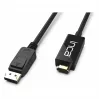 INCA DisplayPort naar HDMI-kabel 1,8 m 10,2 Gbit/s zwart