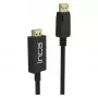 INCA DisplayPort naar HDMI-kabel 1,8 m 10,2 Gbit/s zwart