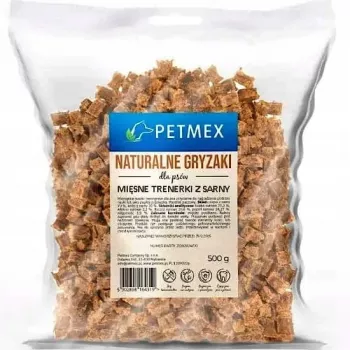 PETMEX hertenvlees training treats voor honden 500g