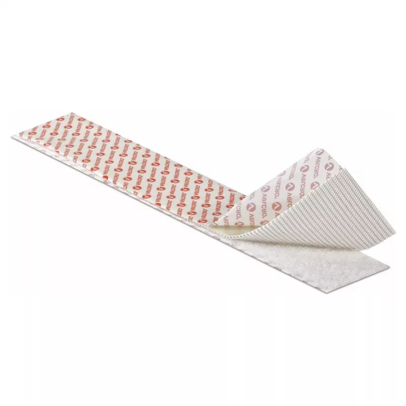 VELCRO Brand Heavy Duty zelfklevende klittenband, wit, 50mm x 1m