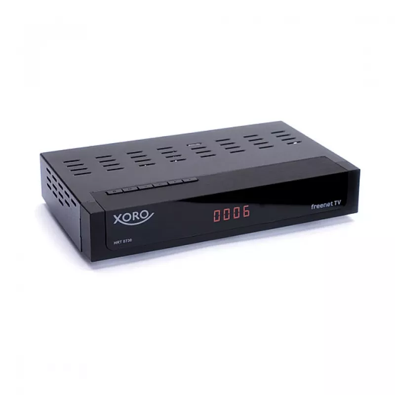 Xoro HRT 8730 DVB-T/T2 Full HD receiver, zwart