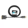 IBOX HDMI naar DVI-D kabel FullHD 1080p 2m zwart