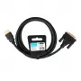 IBOX HDMI naar DVI-D kabel FullHD 1080p 2m zwart