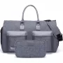 EXTRALINK Black Forest KM05 reistas 51x20x33 cm opvouwbaar + toilettas