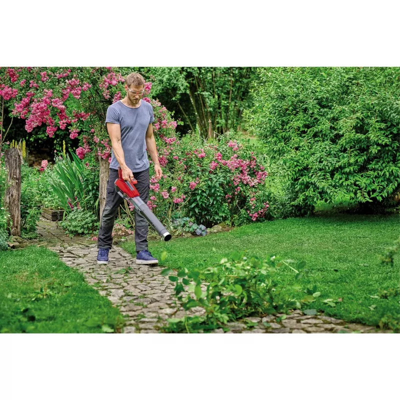 Einhell GP-LB 18/200 accu-bladblazer 200 km/h, borstelloze motor, Power X-Change, zwart/rood/zilver