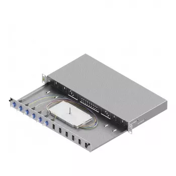 ZVK Easylan LSB1A225 Basic glasvezel-lasbehuizing 1U 6x LC-Duplex OS2