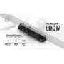 Nitecore EDC17 zaklamp 1500 lumen USB-C oplaadbaar met Class 1 laserpointer