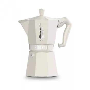 Bialetti MOKA EXCLUSIVE 6-kops espressomaker voor op het fornuis crème (9060)