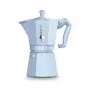 Bialetti MOKA EXCLUSIVE 6TZ lichtblauw espressomaker voor op het fornuis (9062)