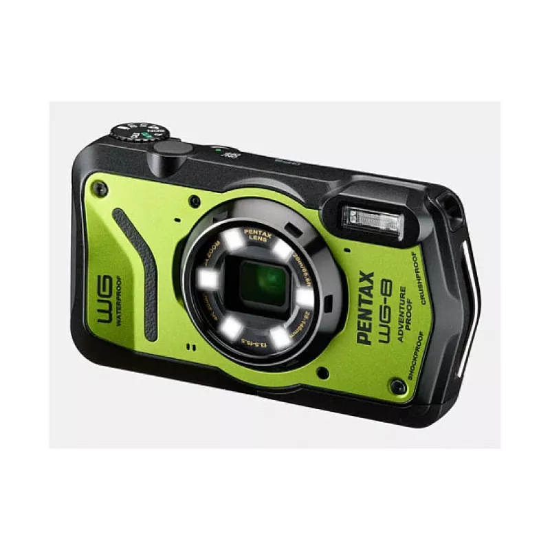Pentax WG-8 groen USB-C onderwater- en robuuste camera
