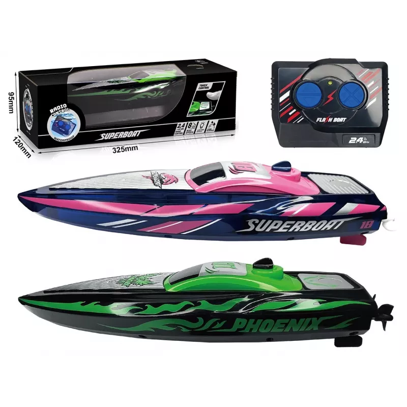 MADEJ R/C speedboot 2.4GHz RC-boot met USB-oplader