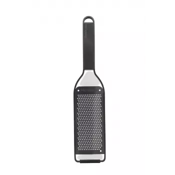 Microplane Premium Classic fijne rasp zwart met roestvrijstalen blad