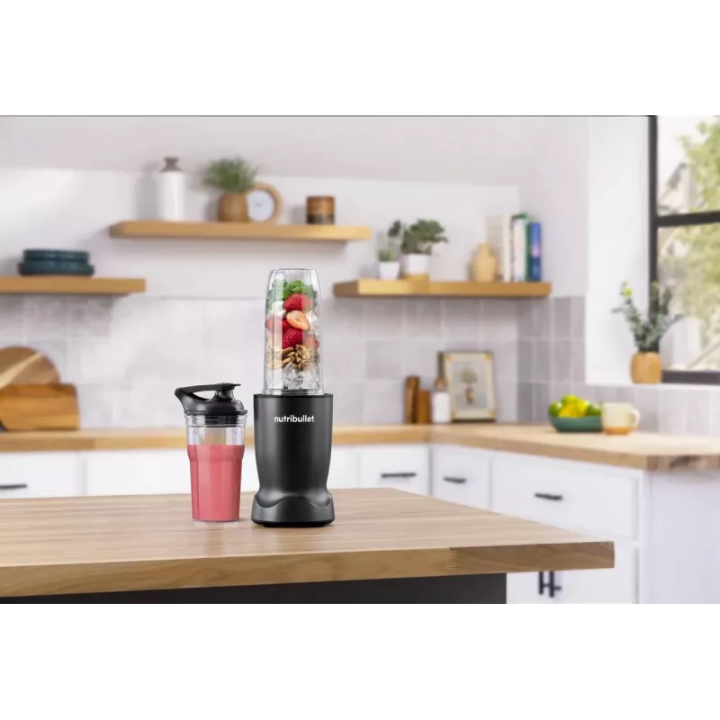 Nutribullet NBT1006MB Turbo 1000 W blender, mat zwart