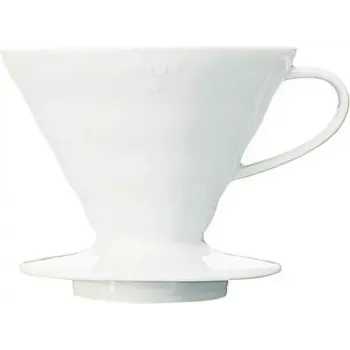 Hario V60-02 keramische koffiefilterhouder wit