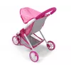 MILLY MALLY poppenwagen Susie Prestige – roze/grijs/wit