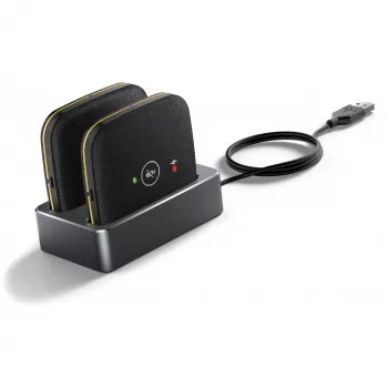 Yealink CPW65-DECT-Duo Draadloze uitbreidingsmicrofoon voor CP965 - zwart