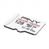 PNY 128GB microSDXC Express Card UHS-I U3 V30 A1 met SD-adapter