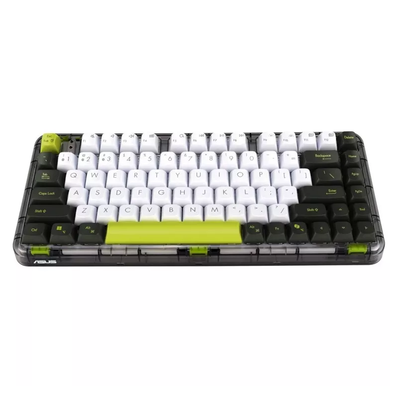 ASUS KD201 Jelly75 draadloos/Bluetooth-toetsenbord Volt Green