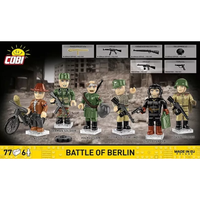 COBI Blocks Battle of Berlin 77 delen