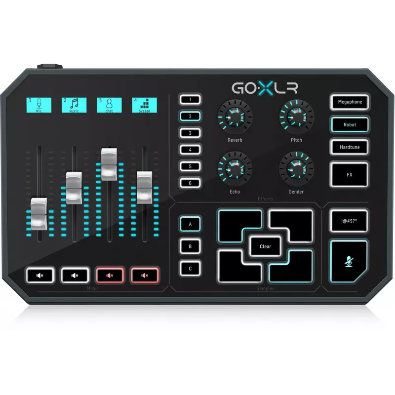 TC Helicon GO XLR – digitale broadcast-mixer / audio-interface voor streaming